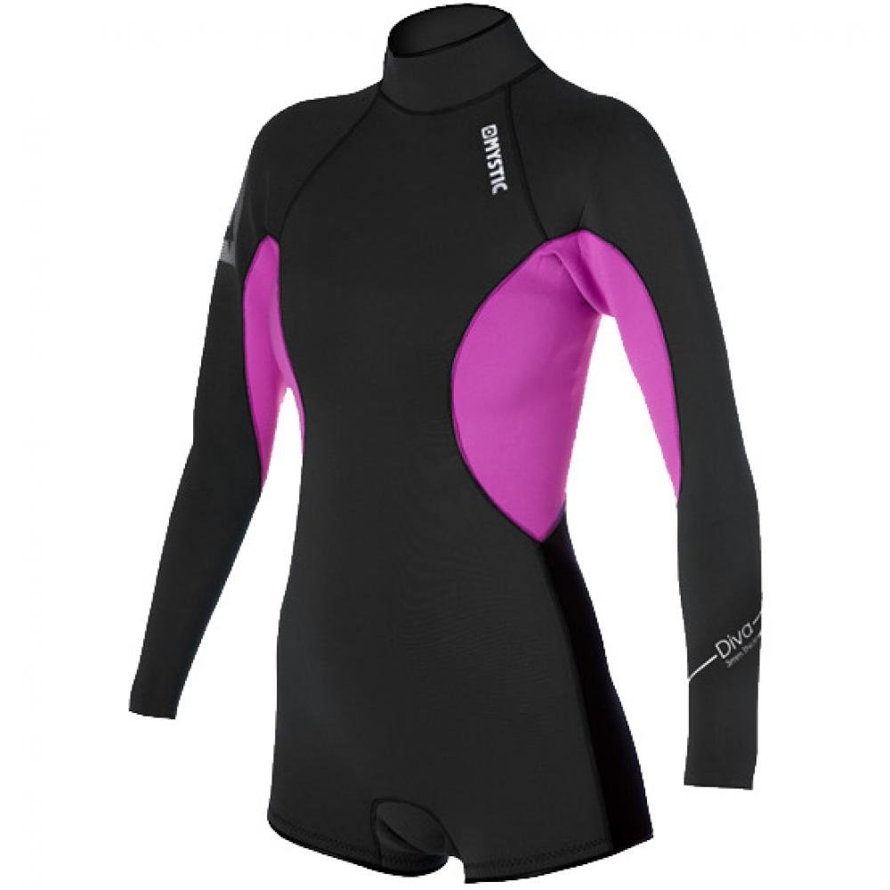 Гидрокостюм Mystic WMN Diva 3x2 LS Super Shorty
