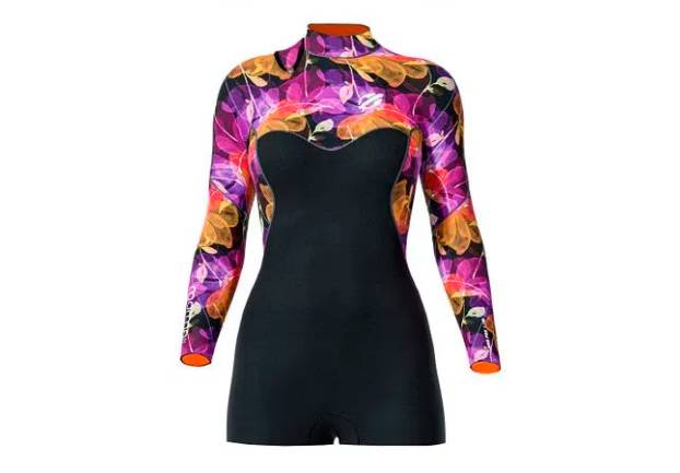 Гидрокостюм Mormaii John Manga Feminino Diva Pro Uv-Suit 1mm LS