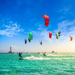 Кайт сафари Музыка Ветра