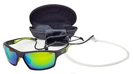 Очки Exit Matt Black Green