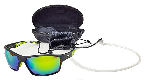Очки Exit Matt Black Green