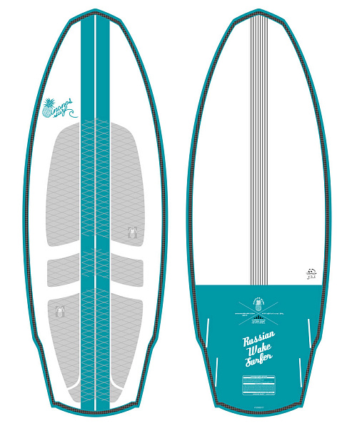 Вейксерф Ananas Carbon 4&#039;11